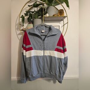 Amazing Vintage 80s Zip Up Jacket
